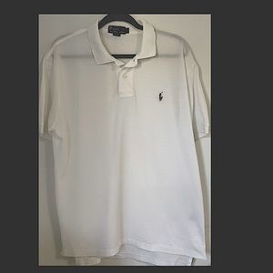 Polo by Ralph Lauren collar shirt sleeve top.